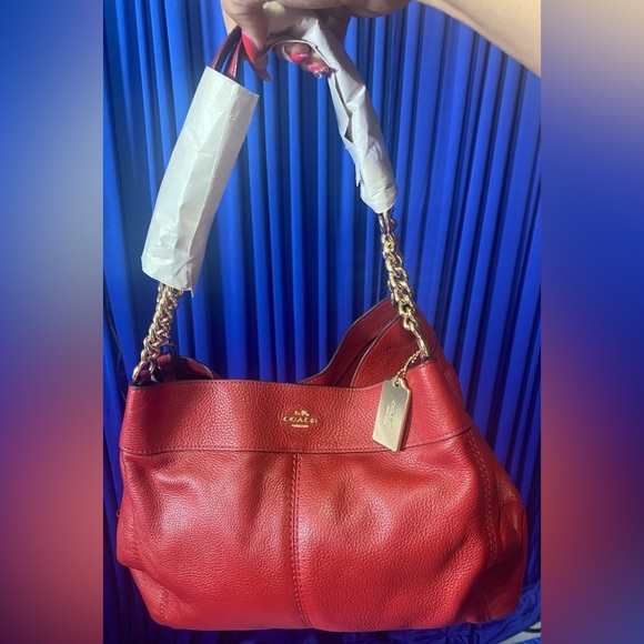 COACH Lexy Chain Shoulder Bag, EUC - Picture 8 of 15